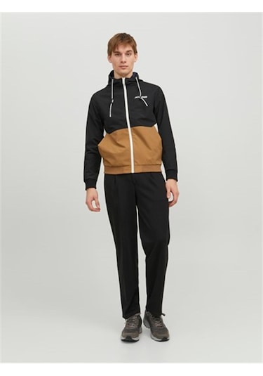 Jjerush Hood Bomber Noos Black-black Siyah