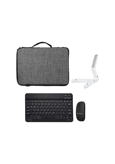 Lenovo Tab M11 11'' İçin Çanta+bt Klavye+mouse+stand-al8112