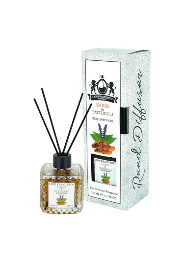 Lion Francesco Amber & Patchouli Reed Diffuser 150 ML