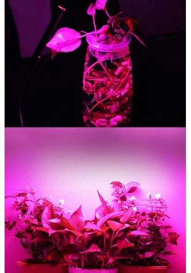 Alüminyum Kasalı Çubuk Bar Led 12v 72 Ledli 5730 Şeffaf Cam Grow Led Full Spectrum Bitki Yetiştirme Ledi