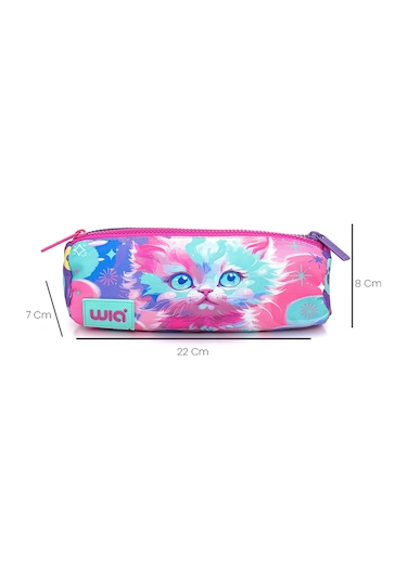 Wia Cat Kız Çocuk 3'lü Okul Çanta Seti Pembe