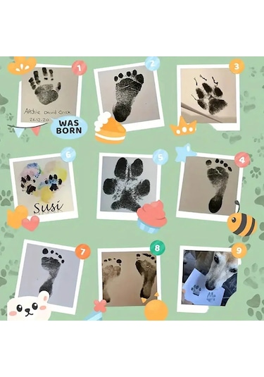 River World Köpekler İçin Çerçeve Seti Pati İzi İçin
