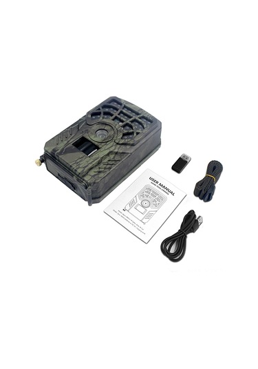 Yaozixa 5mp 720p Dış Mekan Kamera, Ip54 Su Geçirmez, 0.8s Hızlı Tetikleme, 49ft İki Renkli Görünürlük, Av Ve Vahşi Hayat Gözlem İçin Çok Renkli