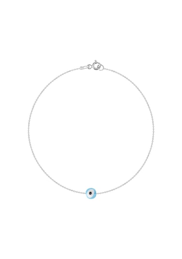 Emılıano Jewellery Silver 925 Ayar Göz Bileklik Gümüş - Rose Gold