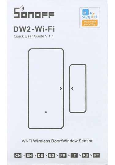 Padalink Sonoff Dw2 Wi-fi Pencere Kapı Sensörü - Akıllı Güvenlik Sistemi, Uygulama Kontrolü, Açılma Bildirimi Ve Tarihçe Kaydı Pil Dahil Değil