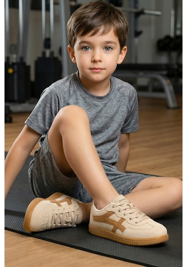 Dark Seer Kids Ds K Ruby Sneaker Günlük Spor Ayakkabı Taba-bej