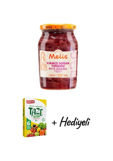 Kırmızı Soğan Turşusu 340 Gr