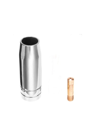 Gazsız Gazaltı Torç Başlığı Nozul Ve 0.8 Uygun Kontak Meme Tutucu