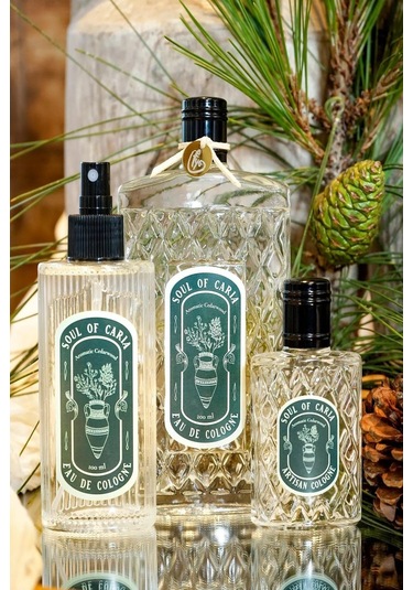 Sedir Kokulu Soul Of Caria Eau De Kolonya 100 ML Özel Cam Şişe