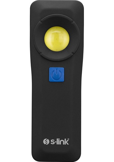 S-link 3w Cob Led 3xaaa 1.5v Pil Lensli Özel Tasarımlı Manyetik Tutuculu El Feneri