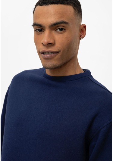 Seppe Erkek Basic Sweatshirt Lacivert