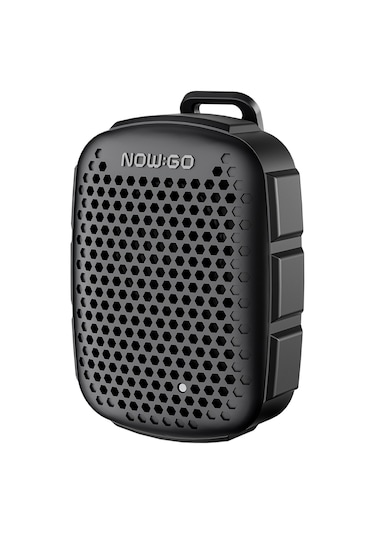 Nowgo Lava Clip 5w Klipsli Su Geçirmez Taşınabilir Mini Bluetooth Hoparlör Siyah