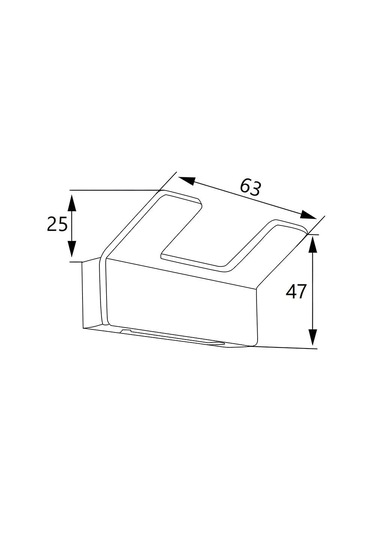Soho Prado İkili Bornoz Askılık Krom