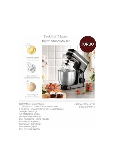 Schafer Prochef Master Stand Mikser