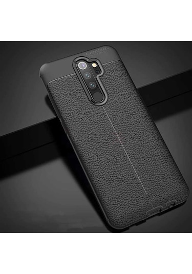 Xiaomi Redmi Note 8 Pro Kilif Deri Tarzi Niss Silikon Case 389472455