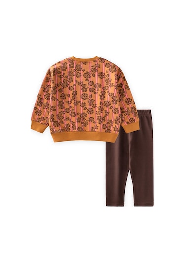 Cigit Taytlı Sweatshirt Takım 2-10 Yaş Camel Camel