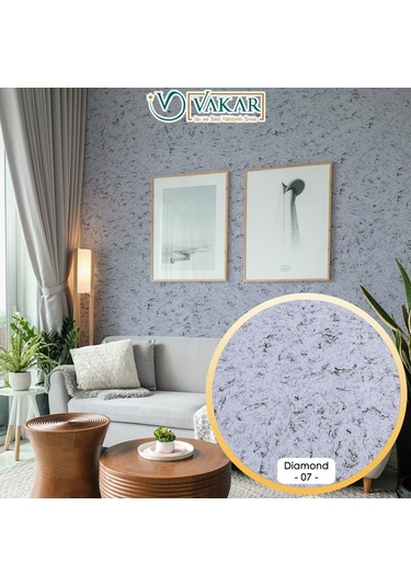 Vakar Premium Ipek Siva Diamond 07 2kg Paket SIYAH