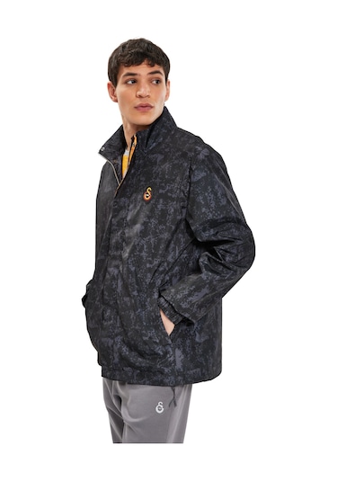 Galatasaray Erkek Yağmurluk E251041 Siyah - Antrasit