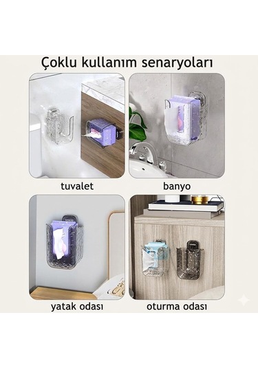 Sunup Sn-26822 Banyo Tuvalet Islak Mendil Rafı Diğer