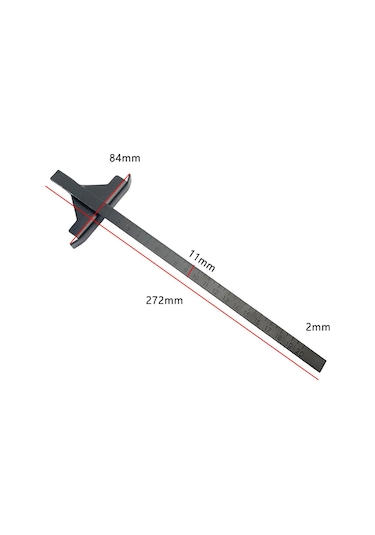 Homyl Akülü Daire Testere Yarık Çiti Düz Kesici 8,4cmx27,2cm