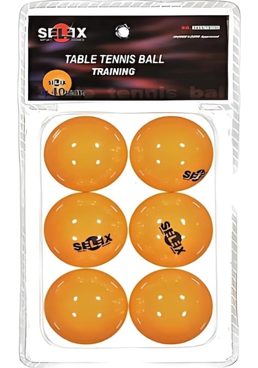 Selex Tb100 Masa Tenisi Pinpon Topu 3 Yıldız 6'lı