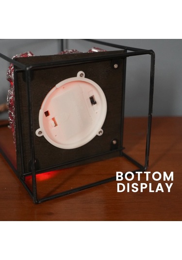 Sones Taklit Kömür Alev Lambası Led Dövme Demir Tatil Dekorasyonu, Özellikler: Kömür E