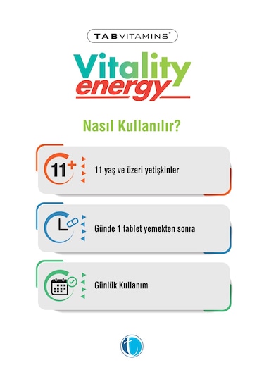 Tabvitamins Vitality Energy Multivitamin Multimineral 60 Tablet