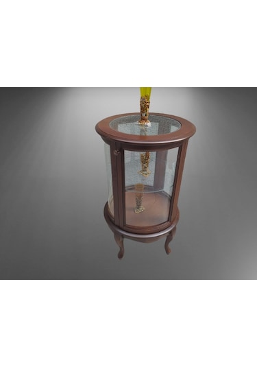 Bengimobilya Gümüşlük Yuvarlak Model 120 Cm Parlak Ceviz Kayın Lükens Aslan Ay (482399037) Bengimobilya Gümüşlük Yuvarlak Model 120 Cm Parlak Ceviz Kayın Lükens Aslan Ay (482399037)