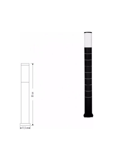 Cata Roma Dekoratif Bahçe Aydınlatma Armatürü Ct-7014