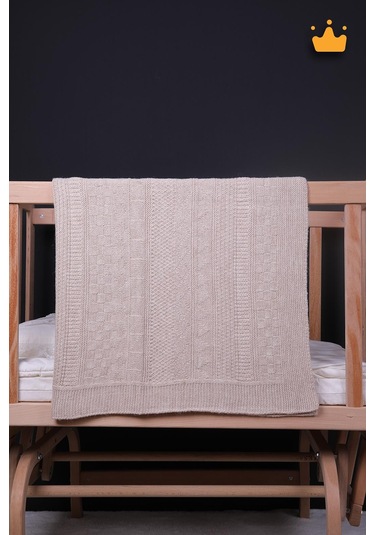 Babyhola 90x100cm Triko Kız Erkek Bebek Battaniye Tv Battaniyesi 13786 001