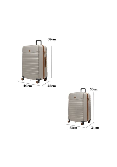 2'li Valiz Seti Orta Boy - Kabin Boy Vizon-taba 1168 Vizon - Taba