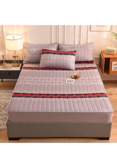 Geeksen Ev İçin Konforlu Ürünler: Yumuşak Pamuklu Yatak Örtüsü Seti - Kaymazsız, Tam Kaplama, Ev Dekorasyonu Malzemeleri Diğer