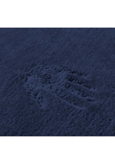 Elart Banyo Paspas Takımı 2li kaydırmaz tabanlı peluş doly lacive Lacivert