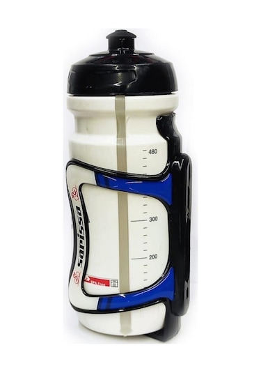 Sarissa Matara Tutucu Plastik Esnek Bisiklet Matara Kafesi Mavi