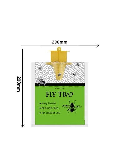 Reedark Doğal Yemli Sinek Tuzağı - Çiftlik, Bahçe Ve Açık Alanlar İçin Uzun Süreli Etkili Sinek Kovucu