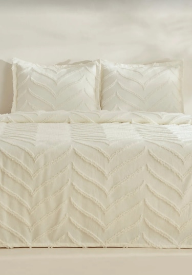 Diabella Merve 3 Parça Çift Kişilik Yatak Örtüsü