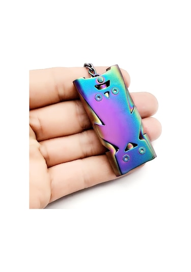 Schulzz Professional Çelik Düdük Ultra Yüksek Ses Titanium 180 DB Çok Renkli