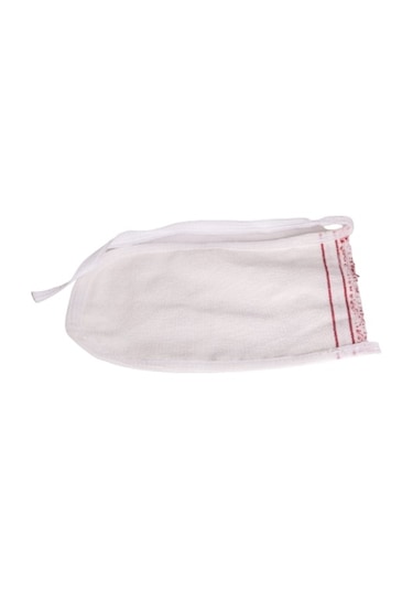Karacalif 175 x 240 MM Kalın Hamam Kesesi Beyaz