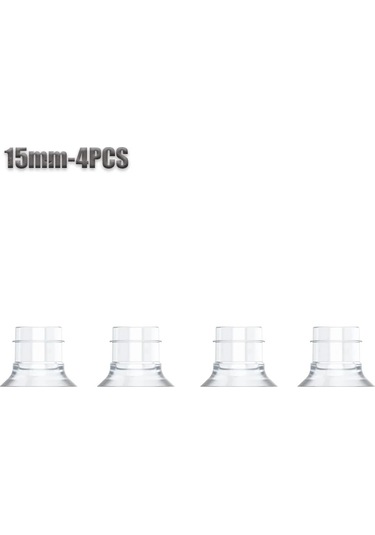 Göğüs Pompası Aksesuarları Flanş Huni Ekler 13/15/17/19/21/24mm Kalibre Boyutu 15pcs-4pcs