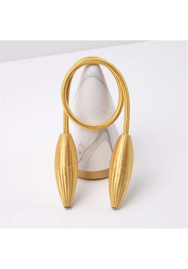 Altın 2'li Perde Askıları Perde Bağları Ev Dekoratif Pencere Perde Bağları Bükümlü Perde Askıları Rastgele Modelleme Perde Askıları Diğer