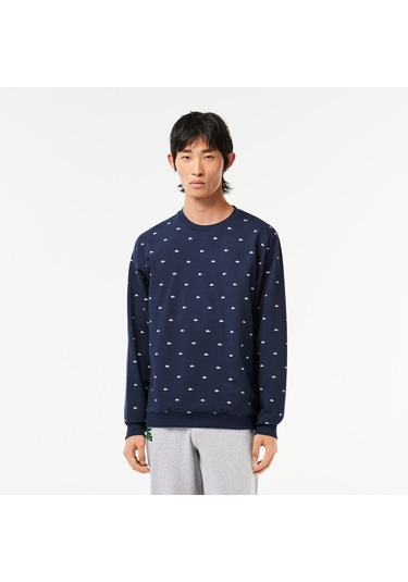 Lacoste Erkek Sweatshırt Sh2180-00-525 Lacivert