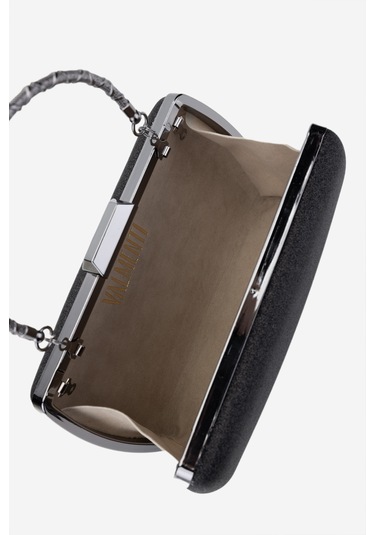 Valmenti Kadın Vegan Siyah Abiye Çanta 1083 0016 Bn Cnt Y25 Sıyah Sımlı Siyah