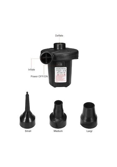 Artfulabode Yatak Ve Şişme Şişirme Portatif Pompası Kamp, İçin Hızlı Geeroyoo Fişli Ev Elektrikli Avrupa Araç - Ah