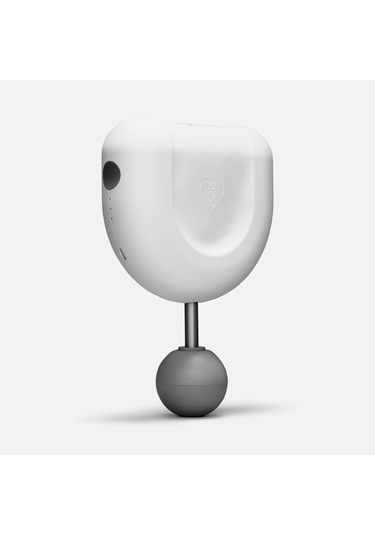 Unıden Mini Masaj Aleti Üçgen Modern Tasarım Masaj Tabancası Ar80 Beyaz