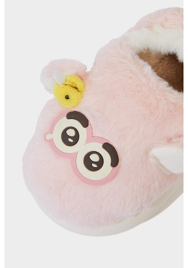 Defacto Kız Çocuk Düz Taban Panduf F1931a825wnpn10 Pembe