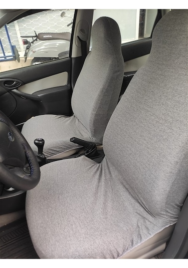 Üniversal Yazısız 4 Parça Ser-053 Oto Atlet Servis Kılıfı Gri