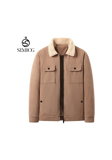 Erkek Kışlık Sıcak Pamuklu Ceket Haki