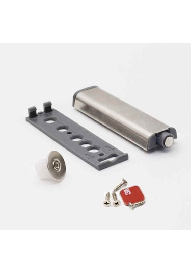 Dolap Kilidi Kapak Bas Aç Hırdavat Mıknatıslı Kapak 8170