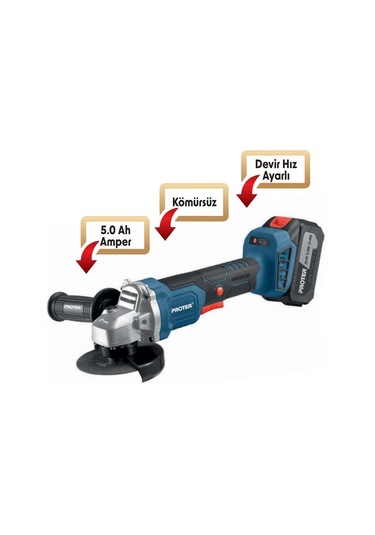 Proter PST 905 E Şarjlı Avuç Taşlama Makinesi