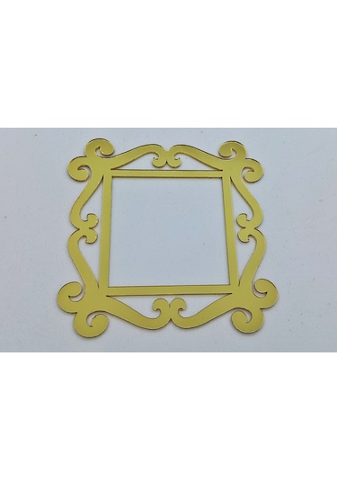 Priz Kenarı için Pleksi Priz Çerçevesi & Priz Süsü Gold-Tekli